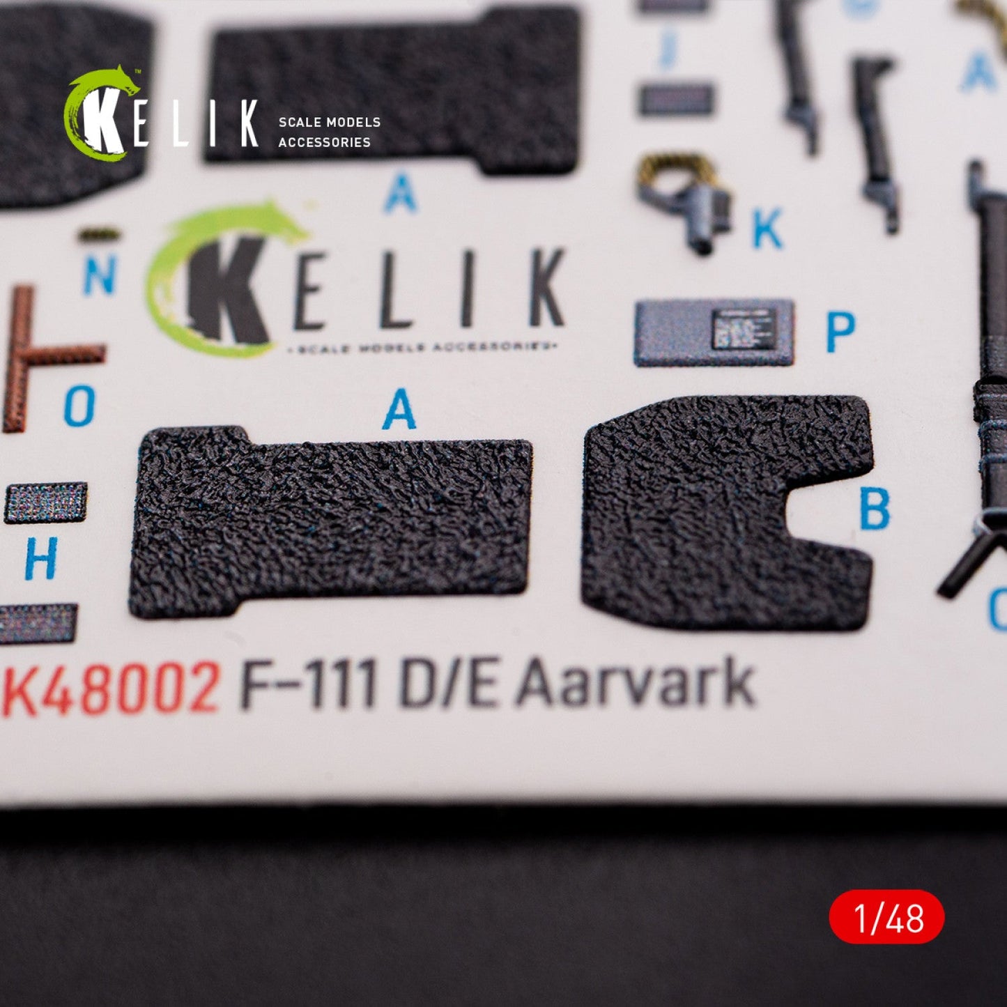 Kelik 1:48 F-111 A/E Aardvark interior 3D decals for HobbyBoss kit Reskit