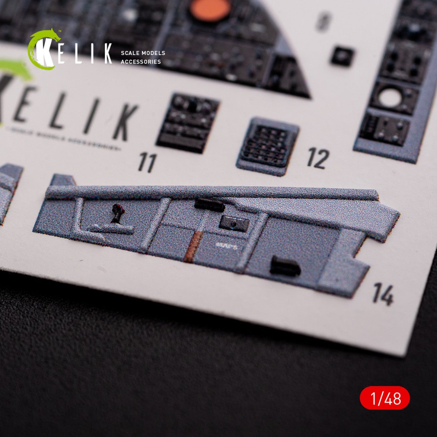 Kelik 1:48 F-111 A/E Aardvark interior 3D decals for HobbyBoss kit Reskit