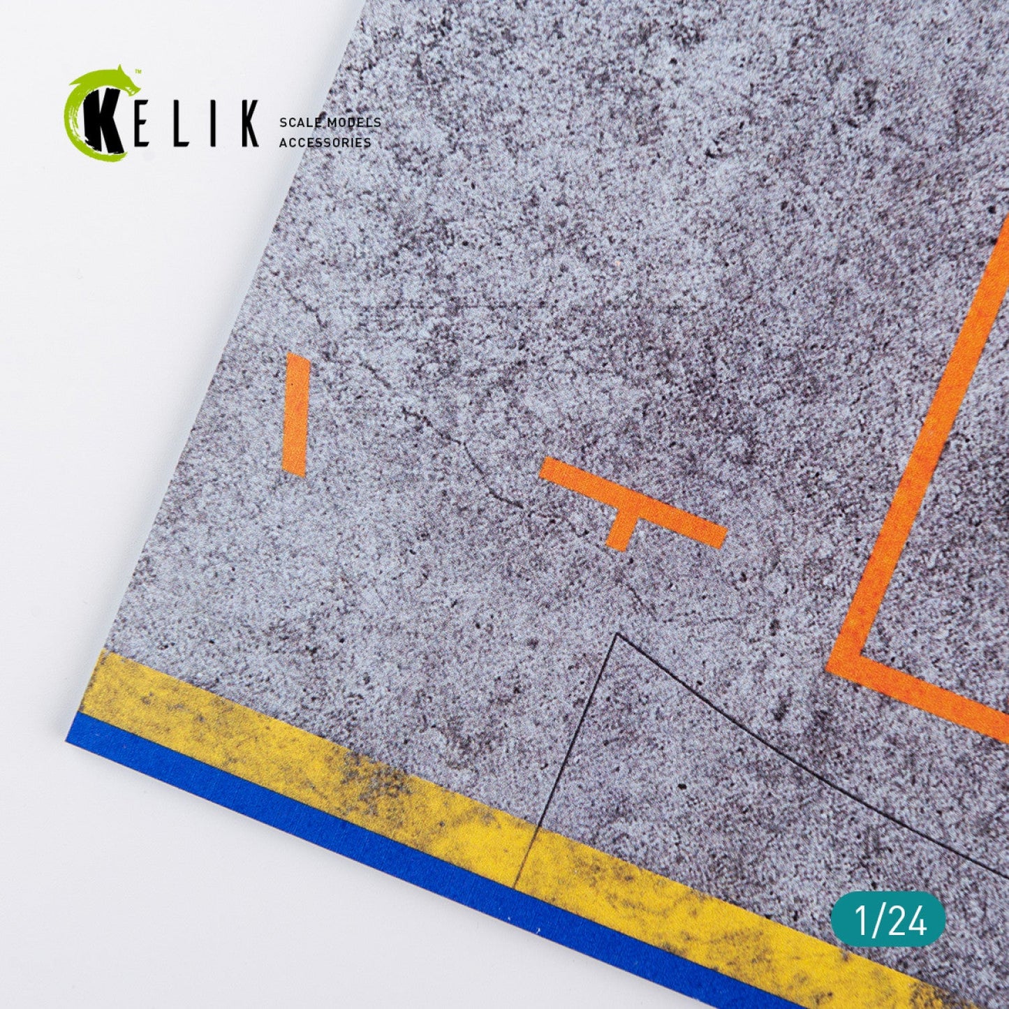 Kelik 1:24 Pitstop 24 Hours of Le Mans type 1 Base - Acrylic 3 mm (180 x 357 mm) (210 g) Reskit