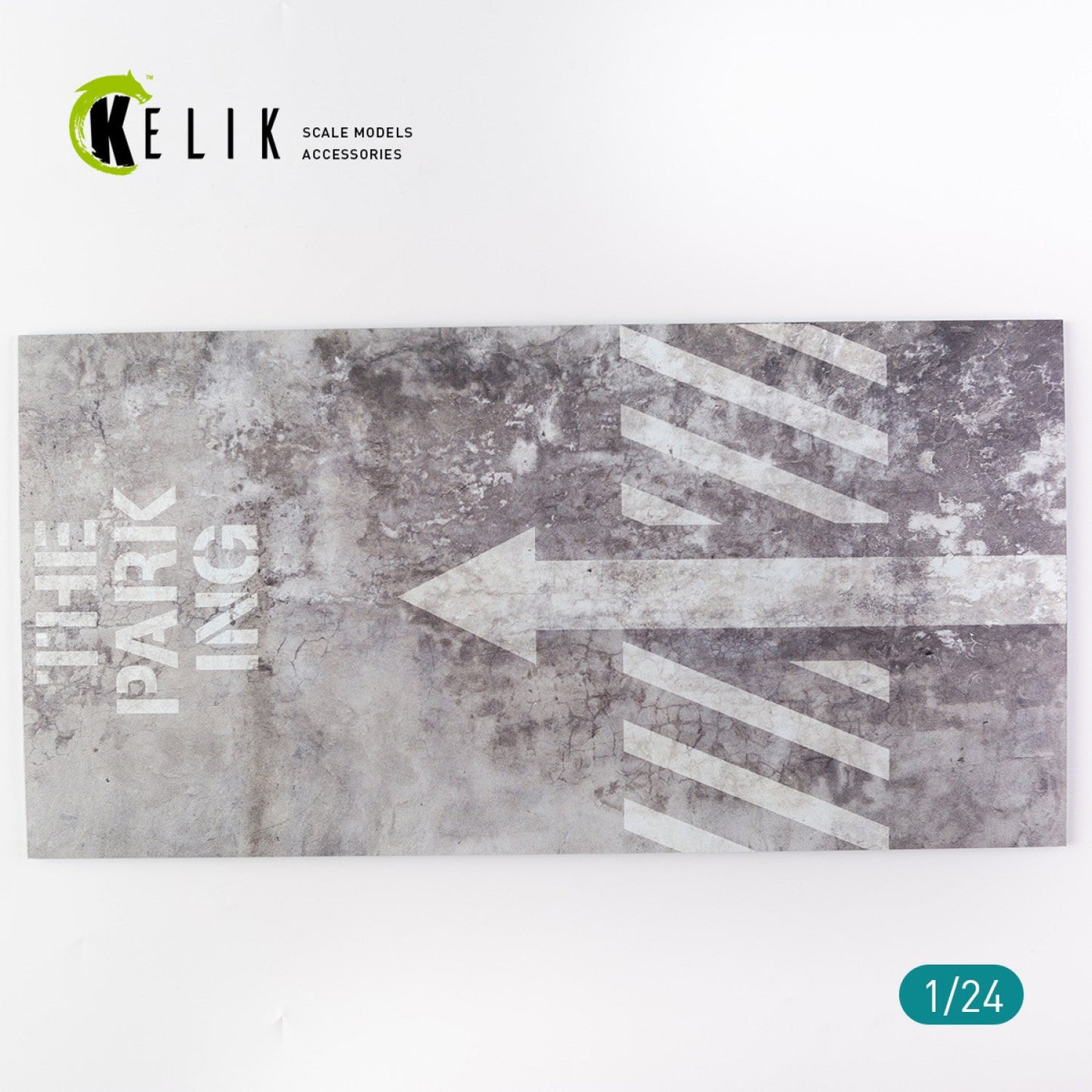 Kelik 1:24 Underground parking Base - Acrylic 3 mm (180 x 357 mm) (210 g) Reskit