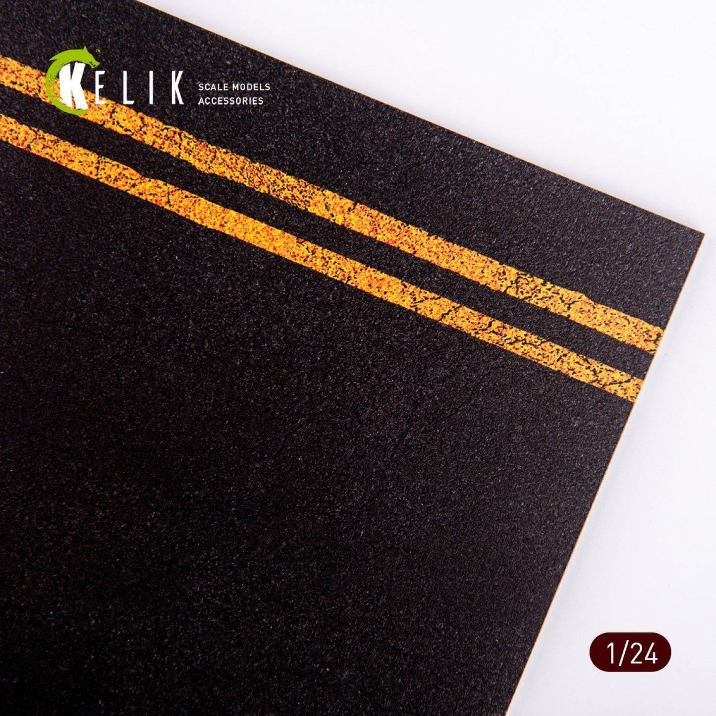 Kelik 1:24 Road for a truck - Base - Acrylic 3 mm (180 x 357 mm) (210 g) Reskit