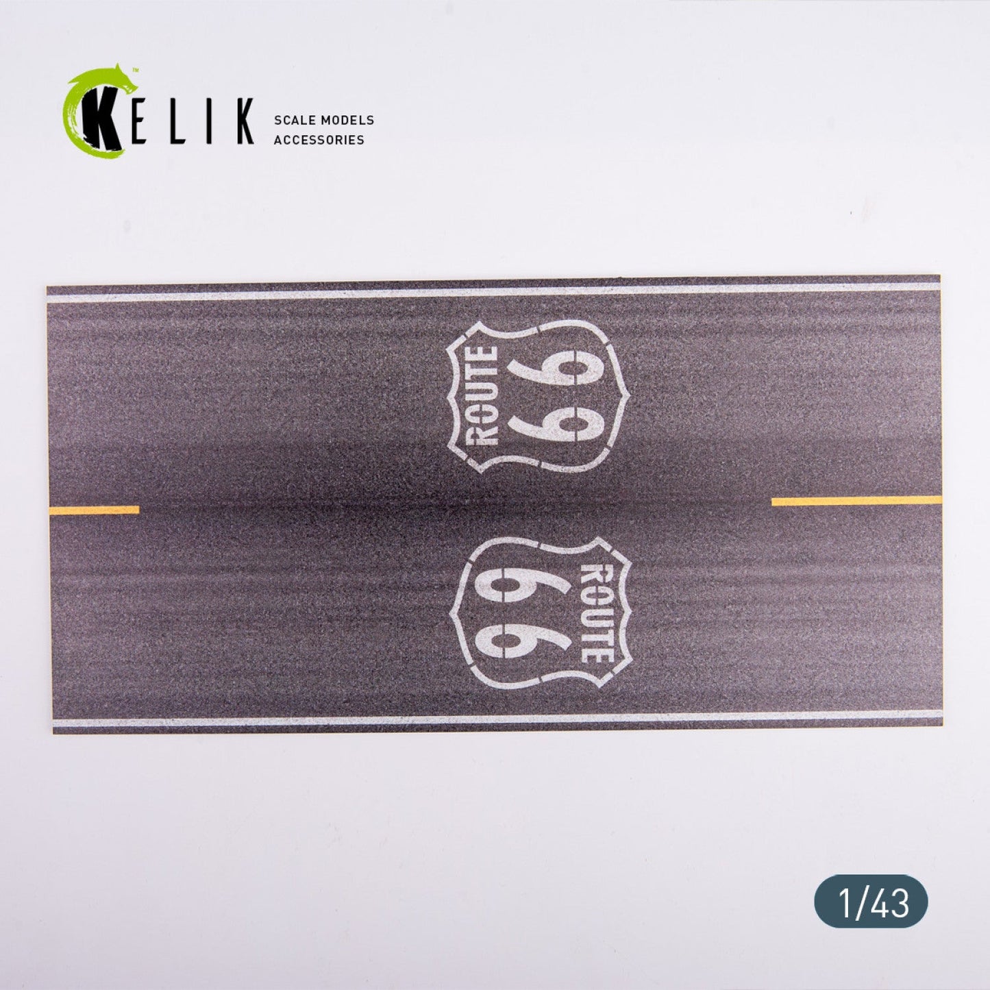 Kelik 1:43 Route 66 - Base - Acrylic 3 mm (180 x 357 mm) (210 g) Reskit