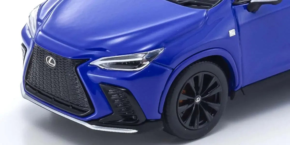Kyosho 1/43 Lexus NX 350h F Sport Heat Blue Contrast Layering Diecast Model Car