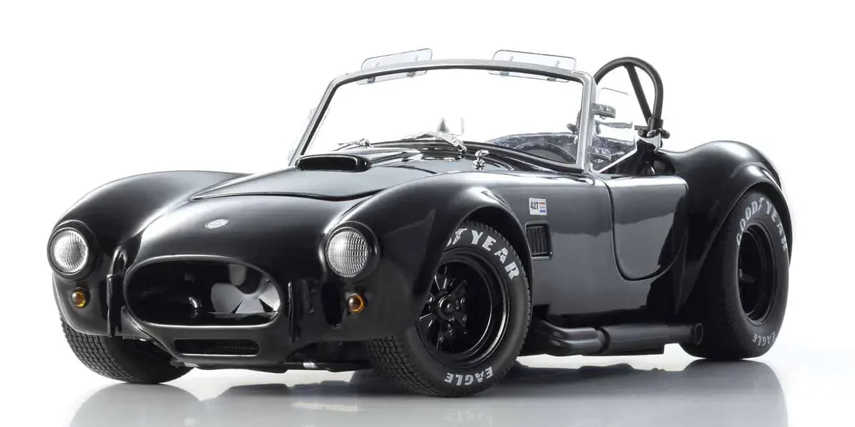 Kyosho 1/18 Shelby Cobra 427 S/C Black Diecast Model Car