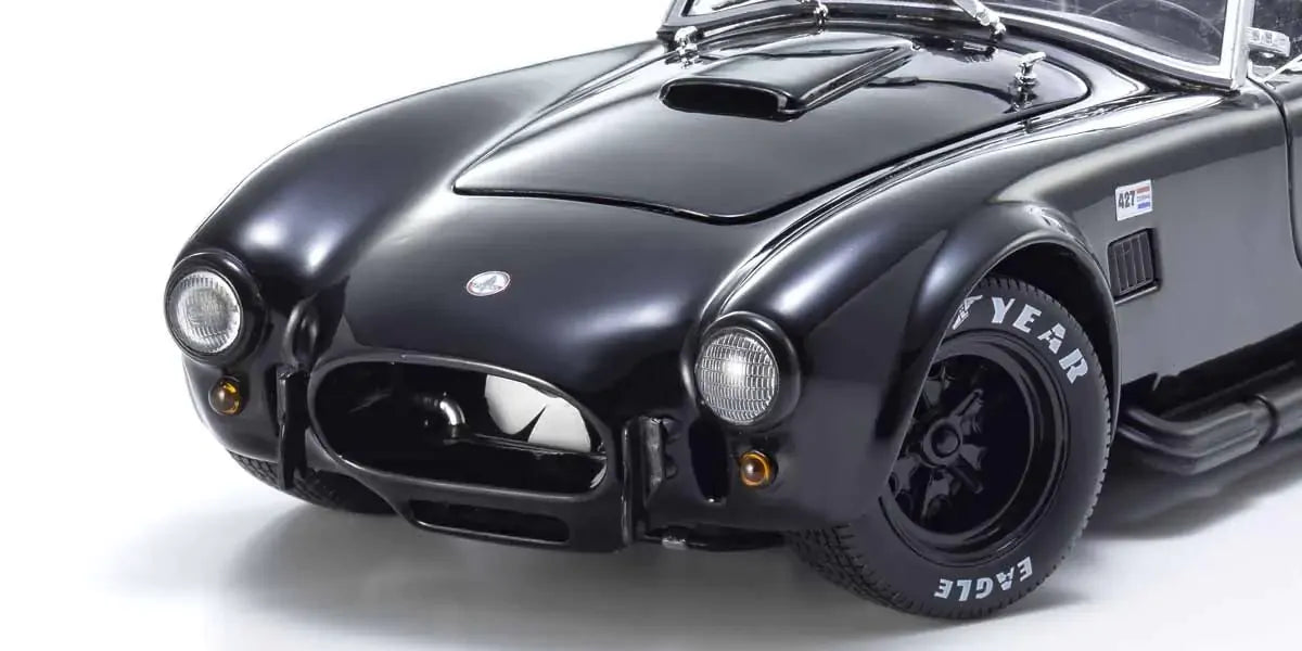 Kyosho 1/18 Shelby Cobra 427 S/C Black Diecast Model Car