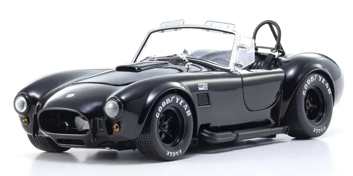 Kyosho 1/18 Shelby Cobra 427 S/C Black Diecast Model Car