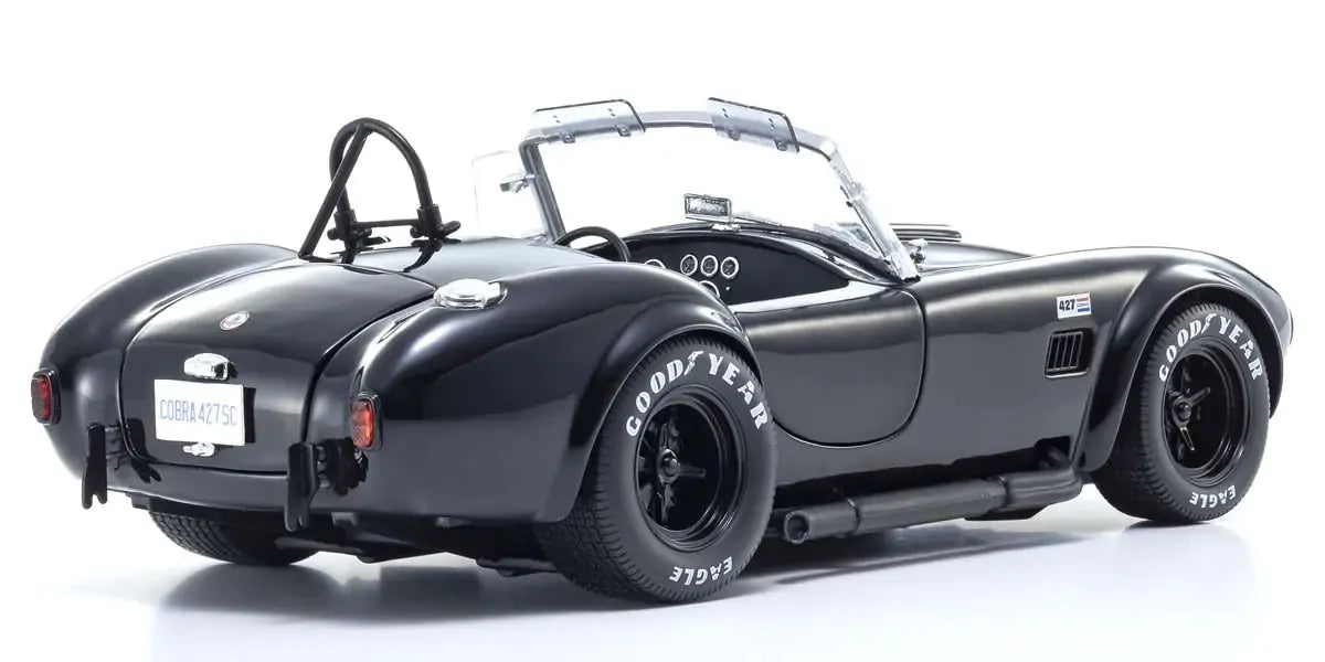 Kyosho 1/18 Shelby Cobra 427 S/C Black Diecast Model Car