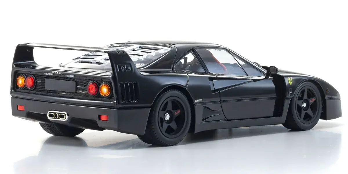 Kyosho 1/18 Ferrari F40 (Black) Diecast Model Car Kyosho