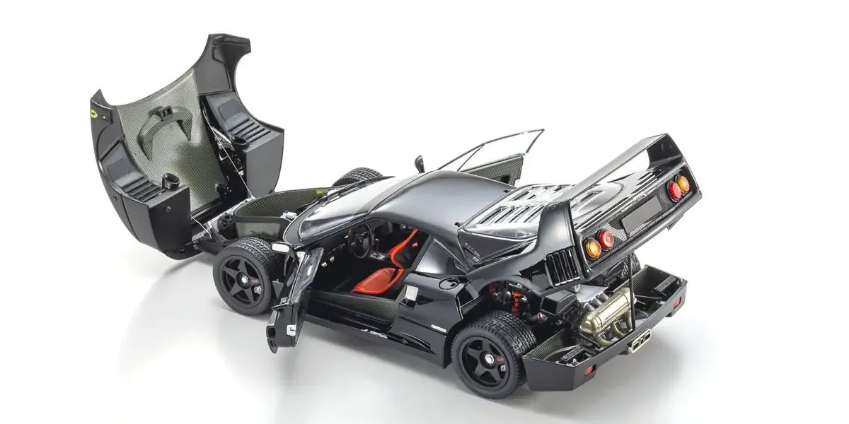 Kyosho 1/18 Ferrari F40 (Black) Diecast Model Car Kyosho