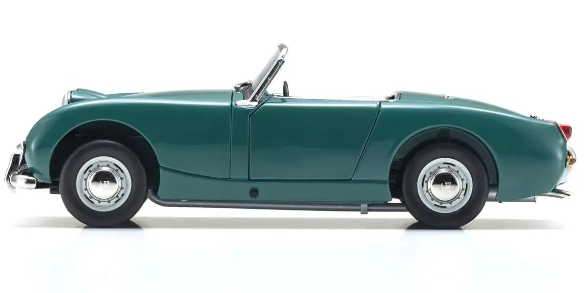 Kyosho 1/18 Austin Healey Sprite Mk-1 Leaf Green Diecast Model Car Kyosho