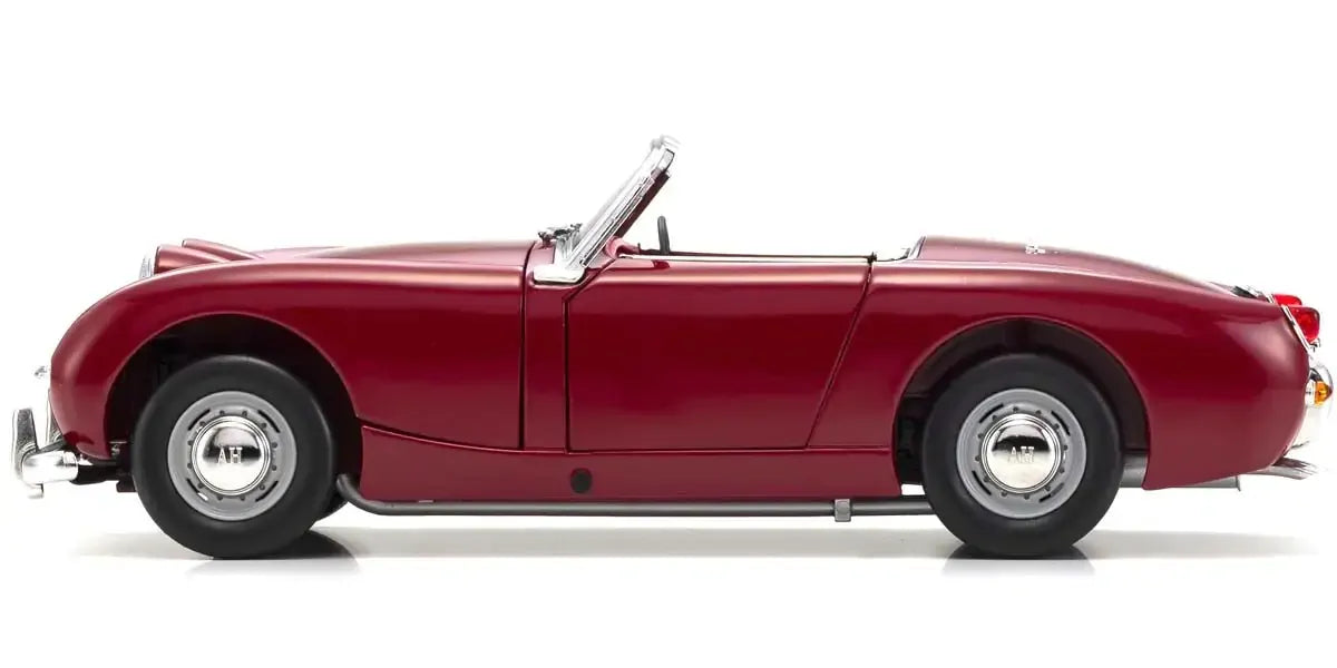 Kyosho 1/18 Austin Healey Sprite Mk-1 Cherry Red Diecast Model Car Kyosho