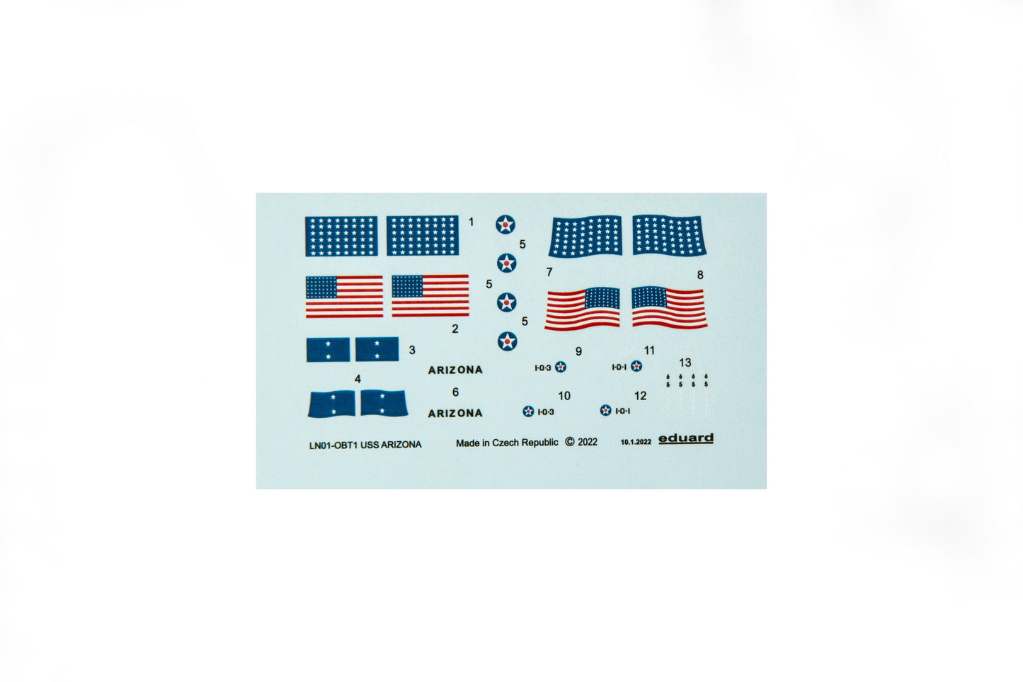 Eduard 1/350 USS Arizona Limited edition Scale model kit