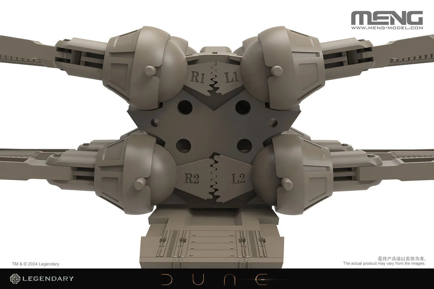 Meng 1/72 Dune Atreides Ornithopter Plastic Model Kit Meng