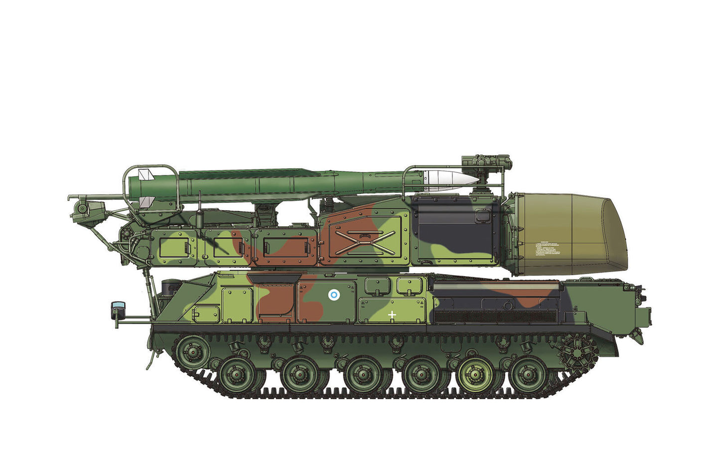 Meng 1/35 Russian 9K37M1 BUK Plastic Model Kit