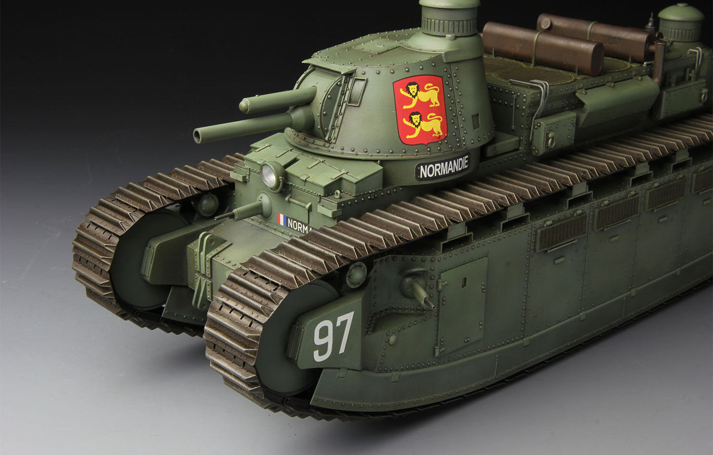 Meng 1/35 French Super Heavy Tank Char 2C Plastic Model Kit Meng