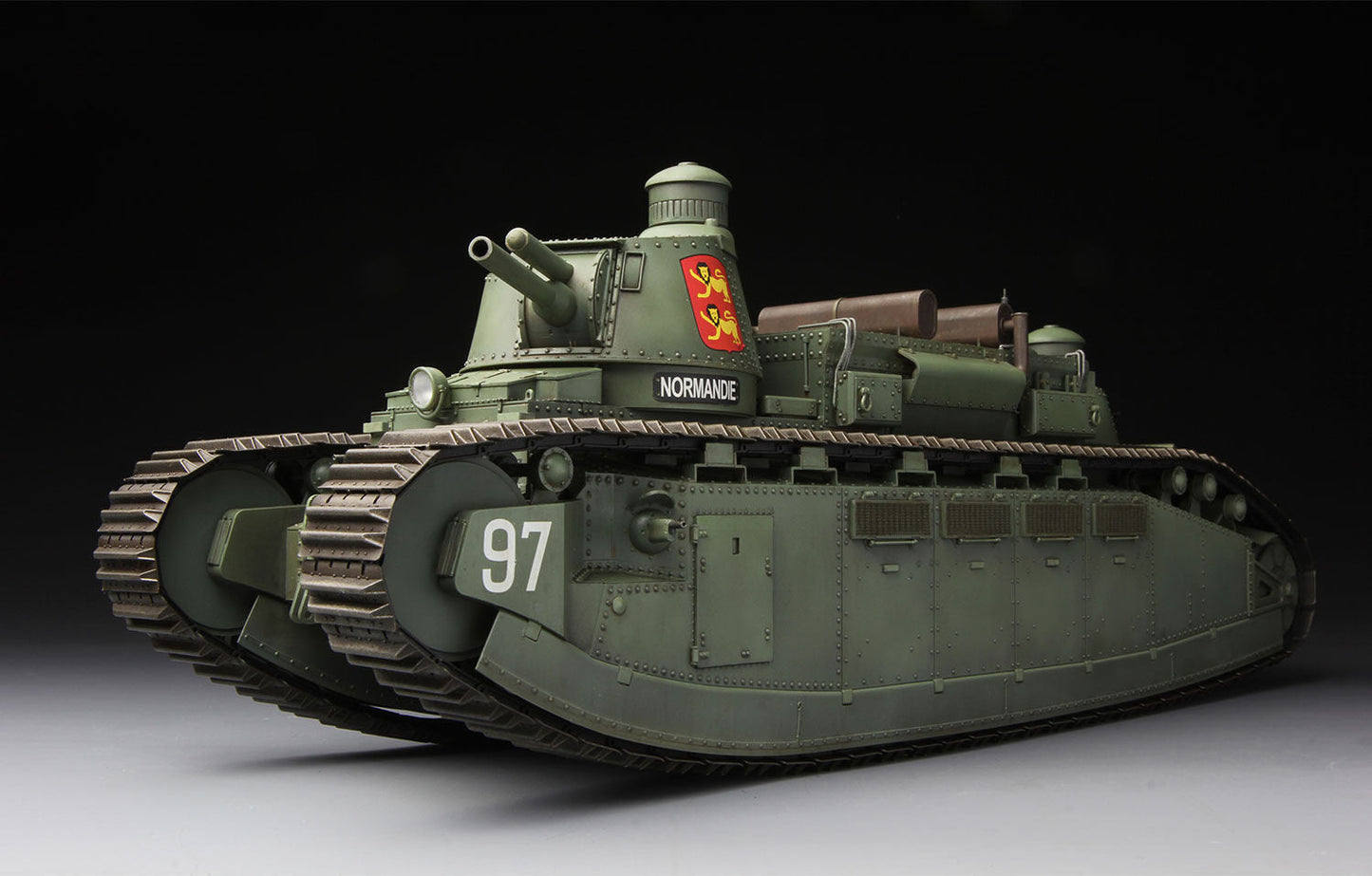 Meng 1/35 French Super Heavy Tank Char 2C Plastic Model Kit Meng