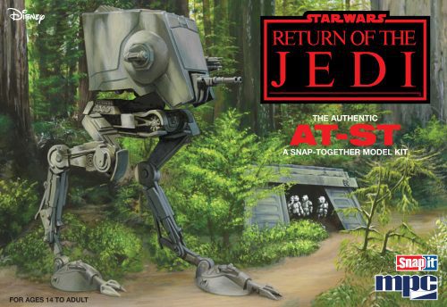 MPC 1/100 Star Wars: Return of the Jedi AT-ST Walker Plastic Model Kit