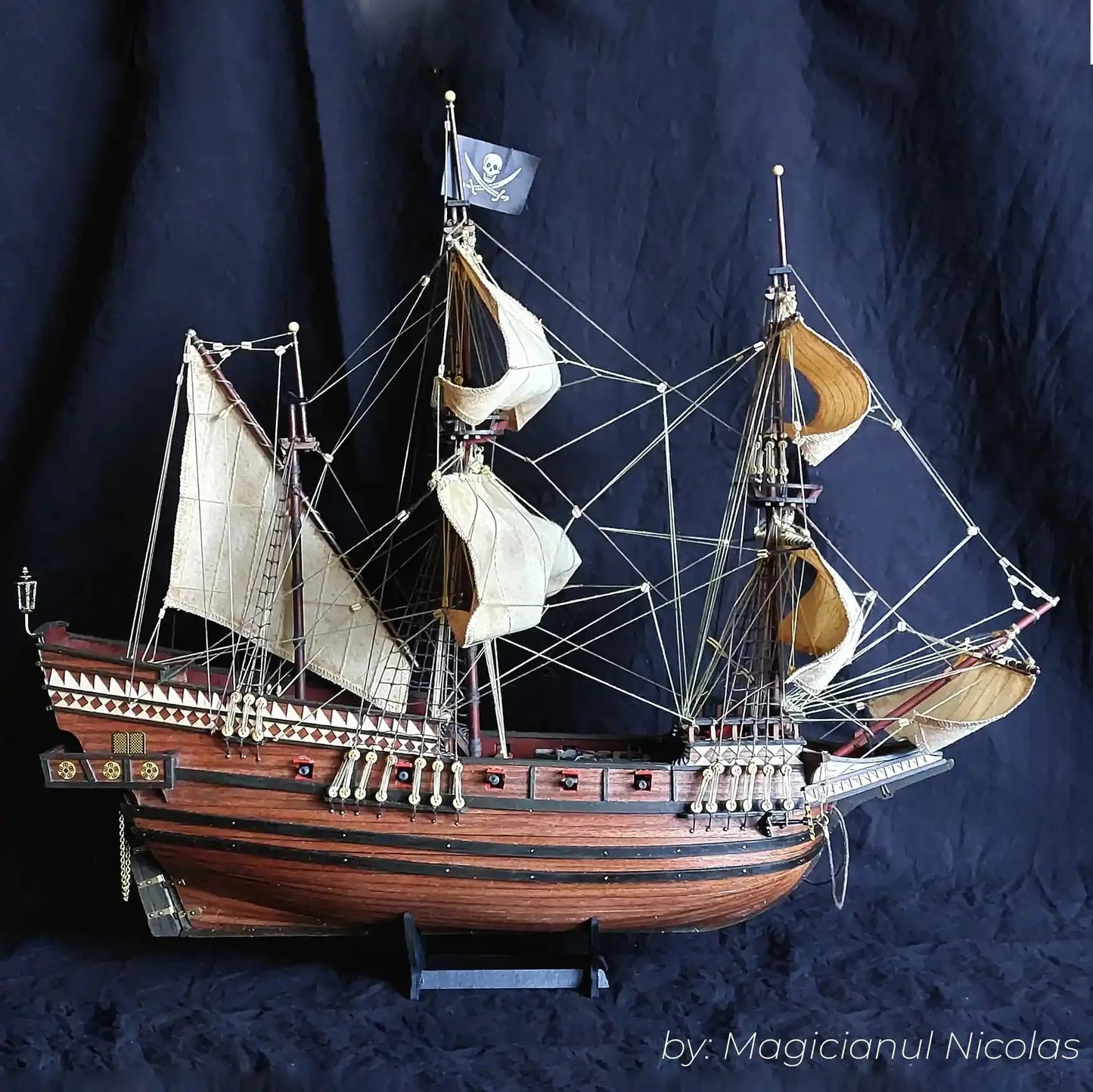 OcCre 1/100 Buccaneer Wooden Model Ship Kit Occre