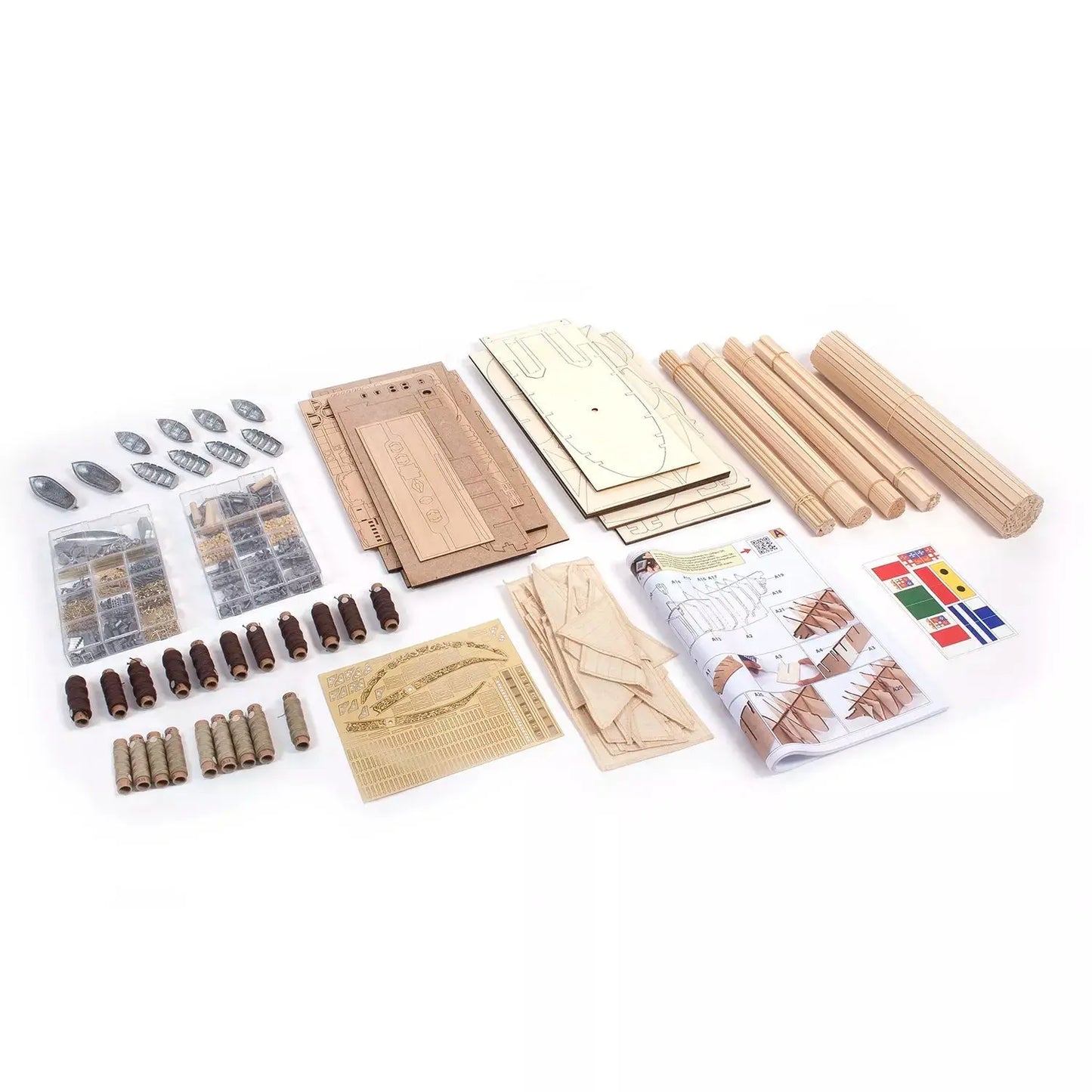 OcCre 1/100 Amerigo Vespucci Wooden Model Ship Kit Occre