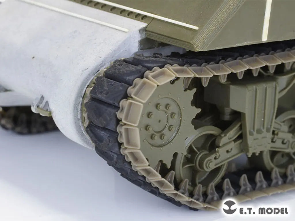 E.T. Model 1/35 WWII US ARMY M4 Sherman Extended End Connectors "Duck bill" type 1 E.T. Model