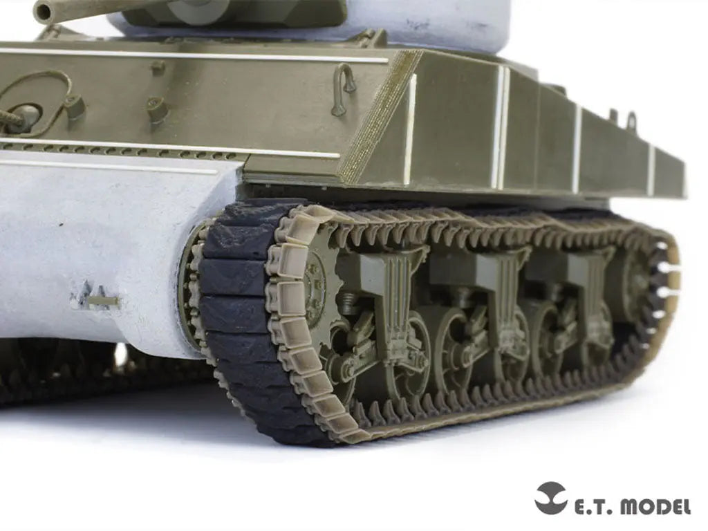 E.T. Model 1/35 WWII US ARMY M4 Sherman Extended End Connectors "Duck bill" type 1 E.T. Model