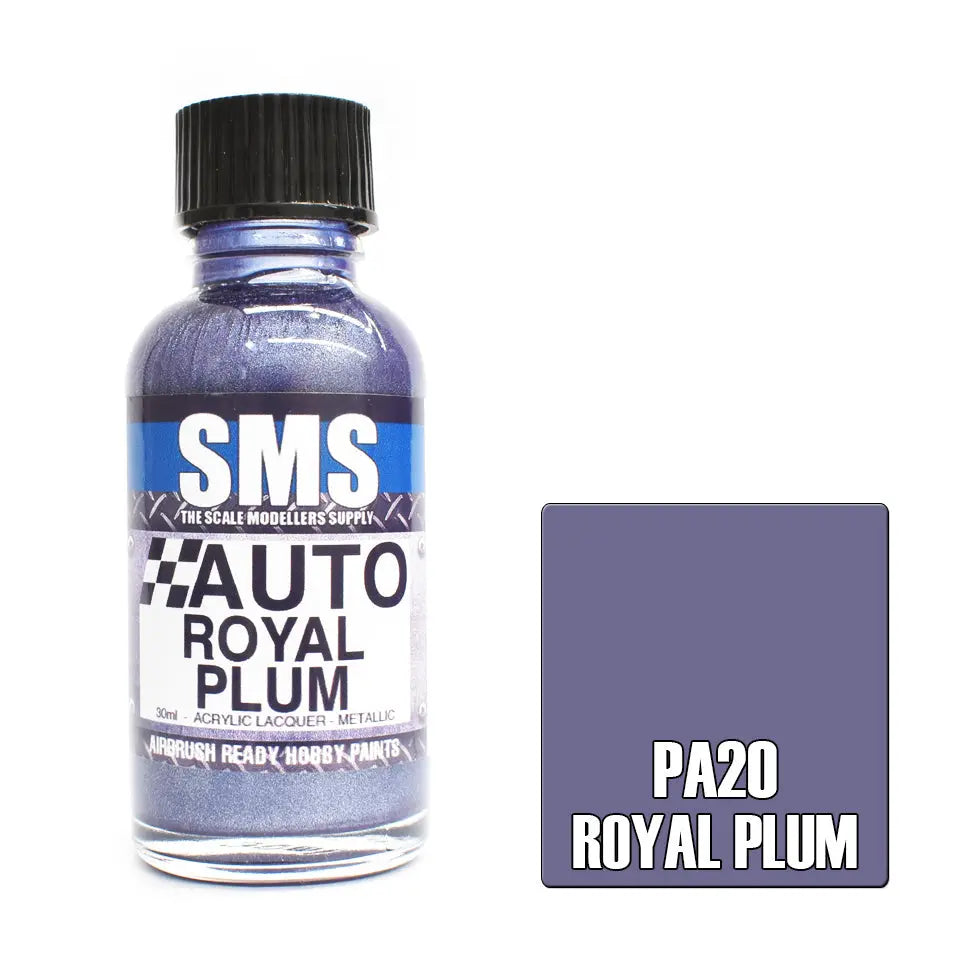 SMS Auto Colour ROYAL PLUM 30ml The Scale Modellers Supply