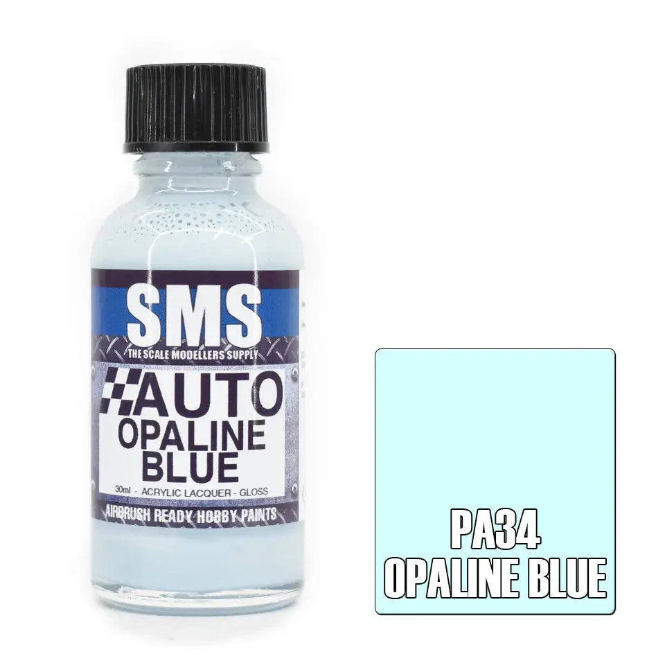 SMS Auto Colour OPALINE BLUE 30ml The Scale Modellers Supply