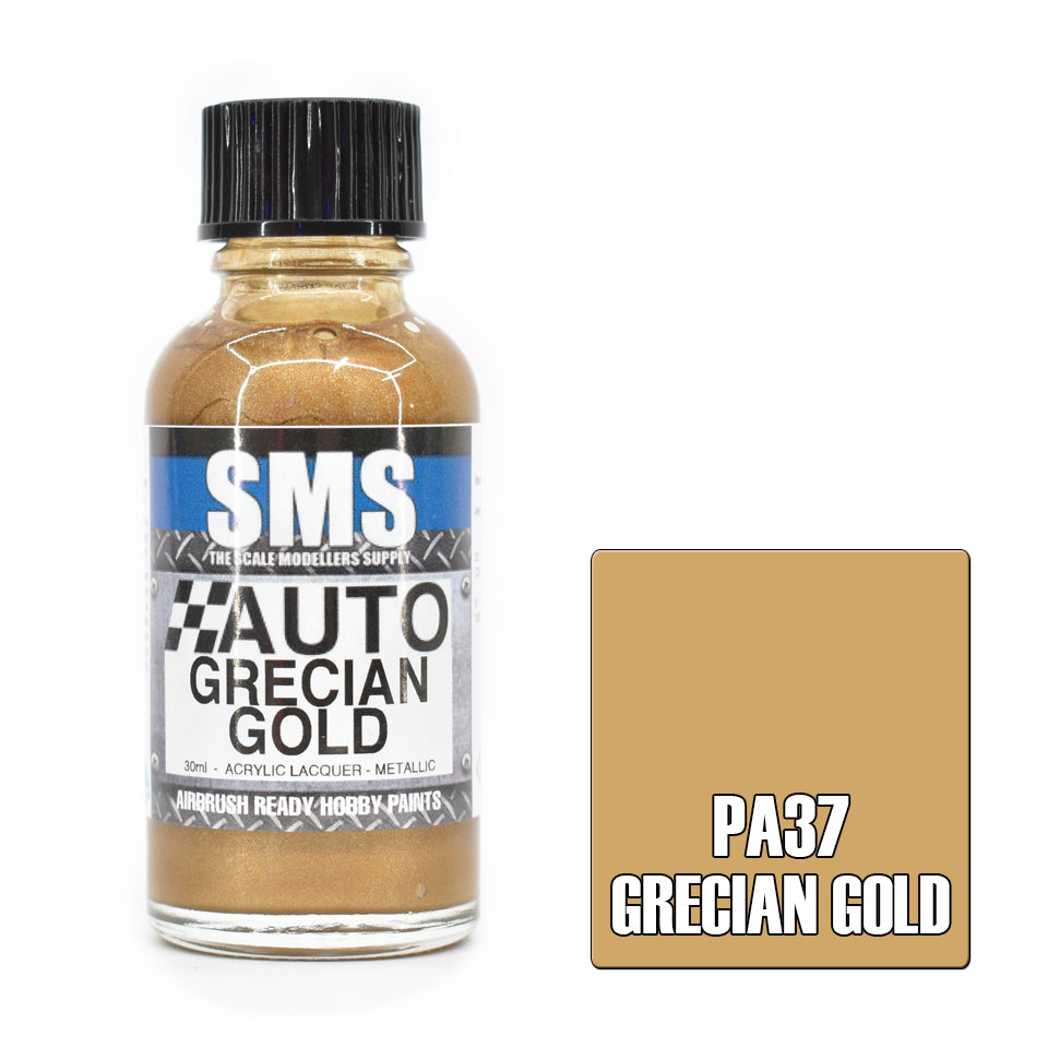 SMS Auto Colour GRECIAN GOLD 30ml The Scale Modellers Supply