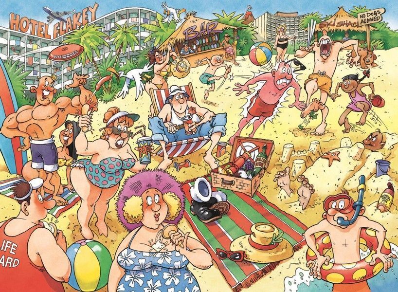 Wasjig? Orginal #24 A Very Merry Holiday! 1000pce Puzzle Holdson