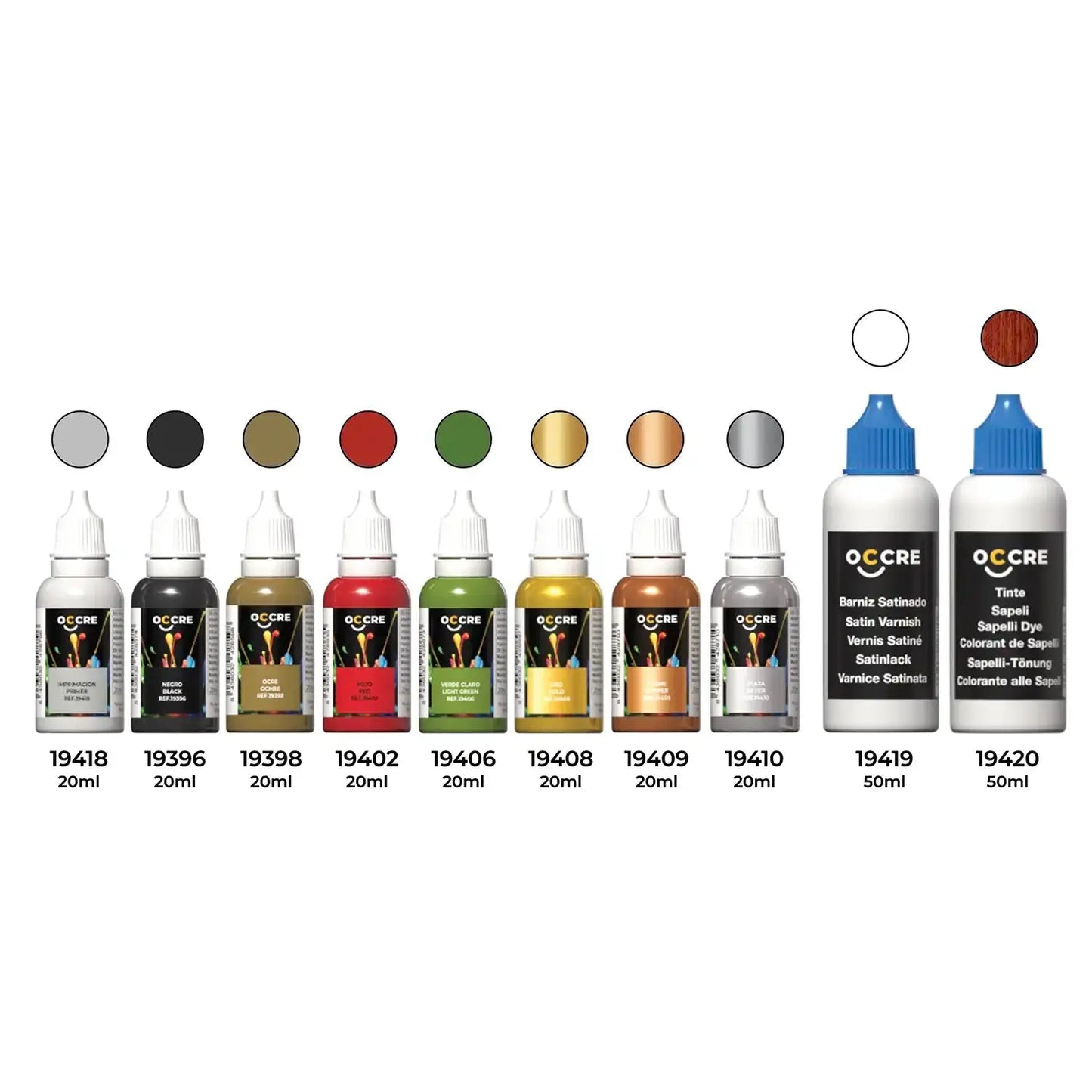 OcCre Paint Set for Adler Locomotive Occre