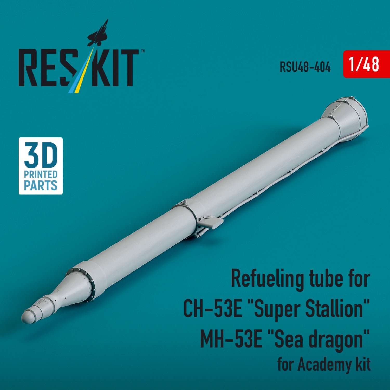 ResKit 1:48 Refueling tube for CH-53E "Super Stallion", MH-53E "Sea dragon" for Academy kit (3D printed) Reskit