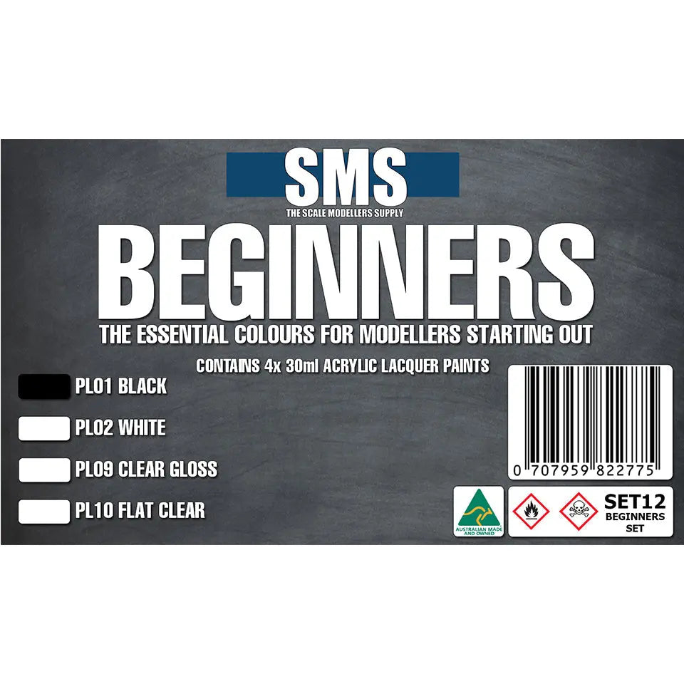 SMS Beginners Essential Paint Set The Scale Modellers Supply