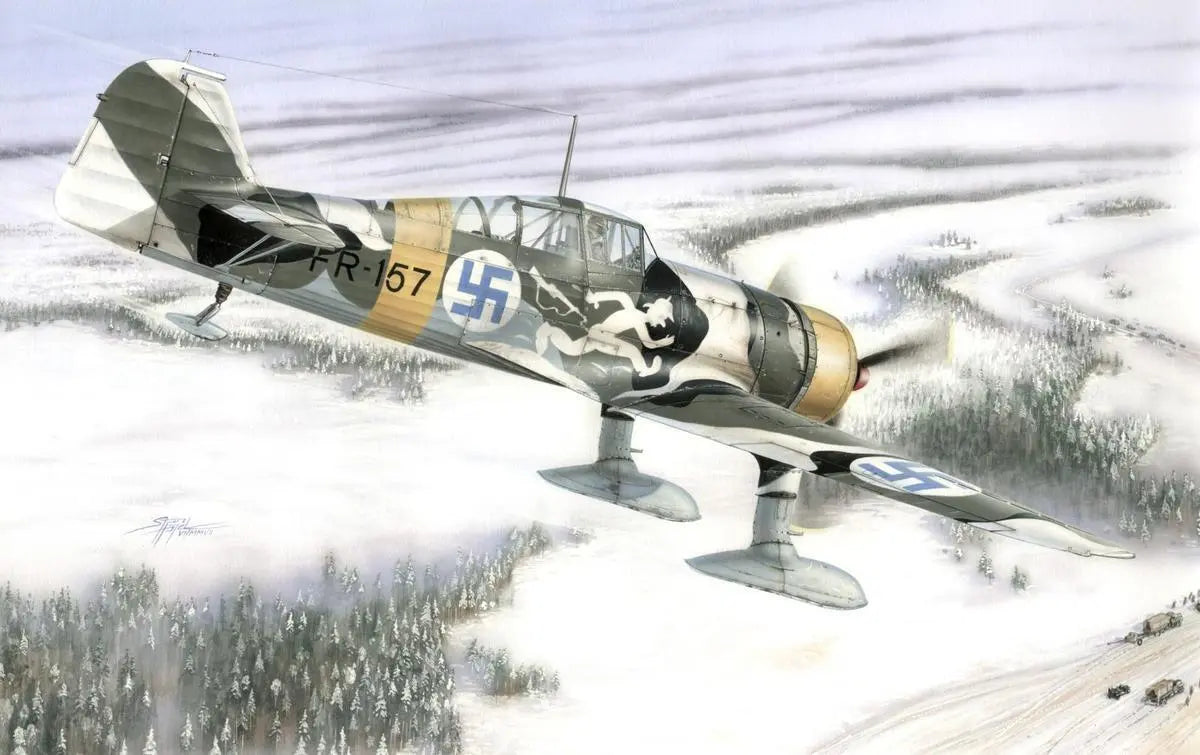 Special Hobby 1/48 Fokker D.XXI "4.Sarja with Wasp Junior Engine" Plastic Model Kit Special Hobby