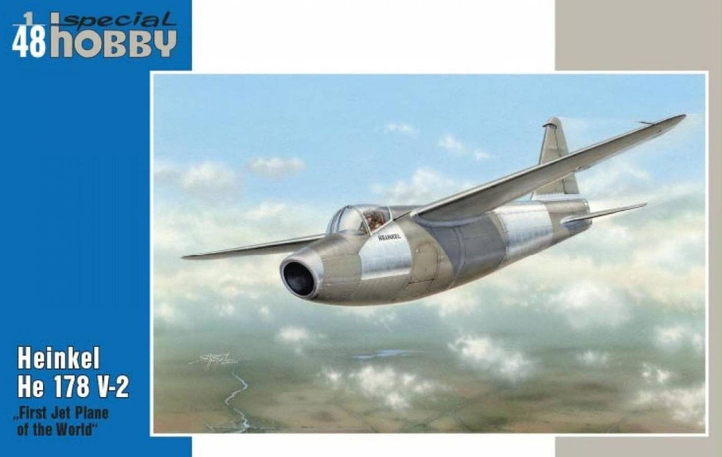 Special Hobby 1/48 Heinkel He 178 V-2 Plastic Model Kit Special Hobby