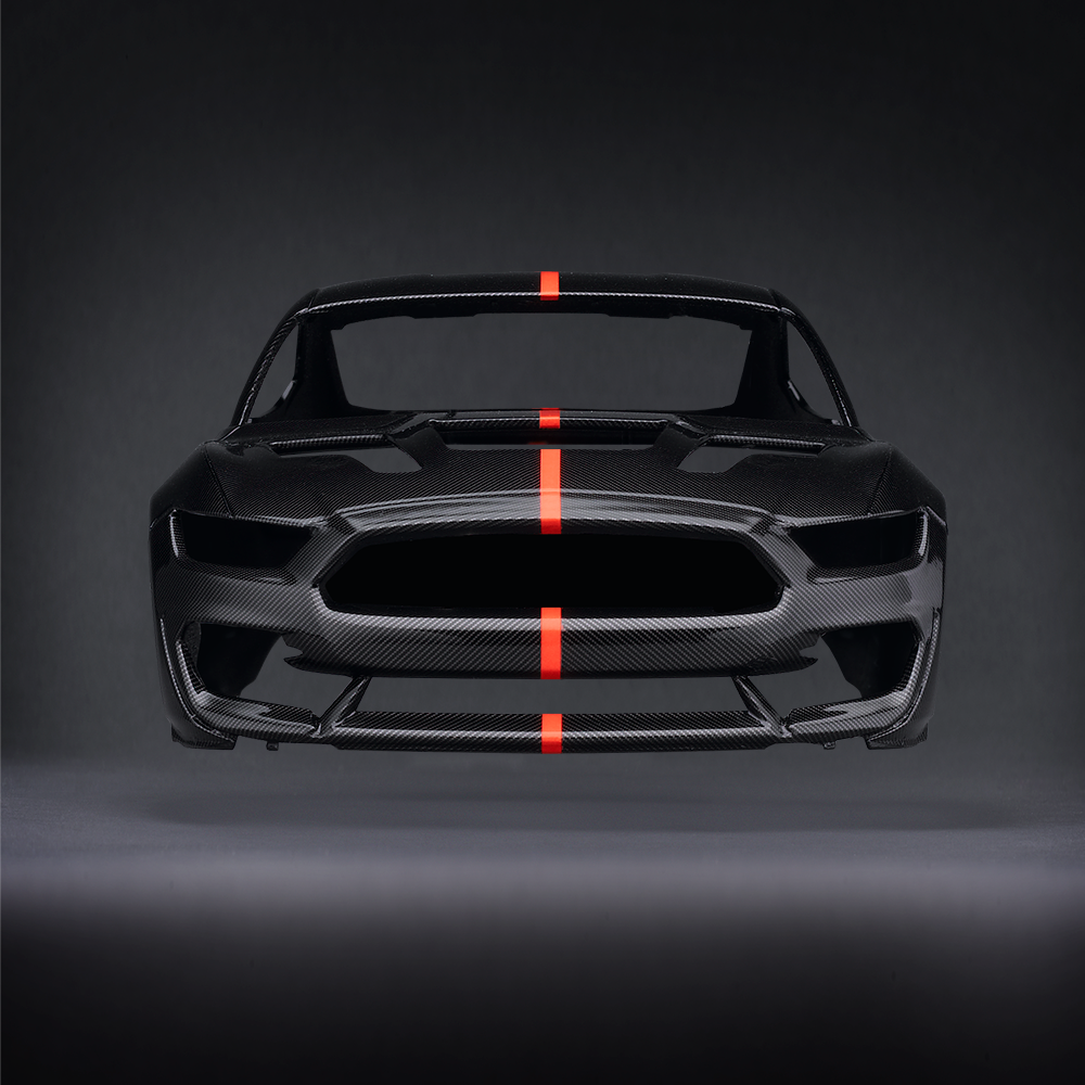 Scale Motorsport 1:24 Mustang GT4 Book Matched FULL CARBON JACKETS Scale Motorsport