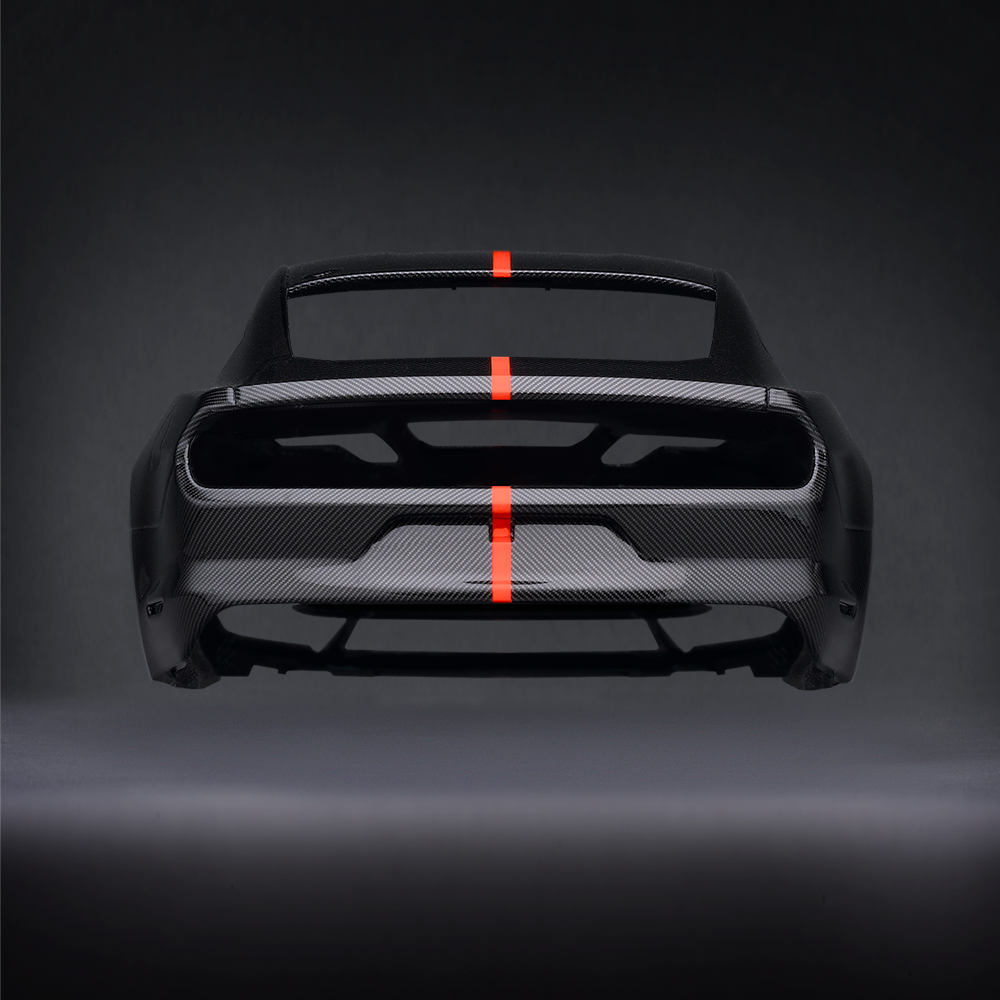 Scale Motorsport 1:24 Mustang GT4 Book Matched FULL CARBON JACKETS Scale Motorsport
