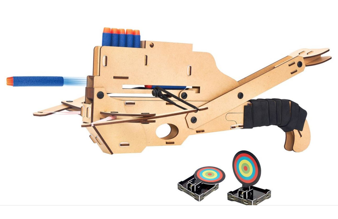 Cubic Fun National Geographic 3D Puzzle Dart-Firing Repeating Crossbow Cubic Fun