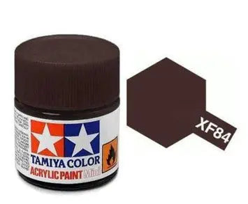 Tamiya Color Acrylic Paint XF-84 Dark Iron 10ml Tamiya