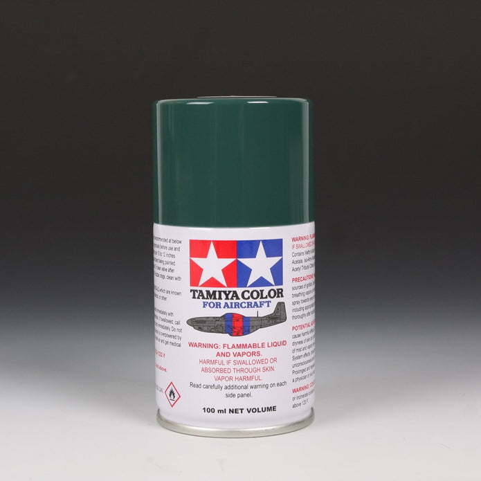 Tamiya Color Spray Paint for Aircraft AS-1 Dark Green (IJN) Tamiya