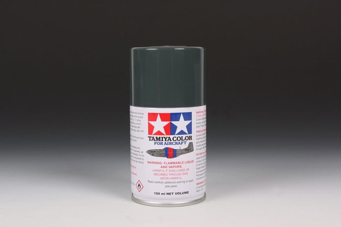 Tamiya Color Spray Paint for Aircraft AS-3 Gray Green (Luftwaffe) Tamiya