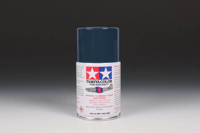 Tamiya Color Spray Paint for Aircraft AS-8 Navy Blue (US Navy) Tamiya