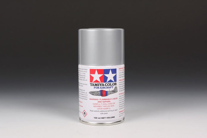 Tamiya Color Spray for Aircraft  AS-12 Bare Metal Silver 100ml Tamiya