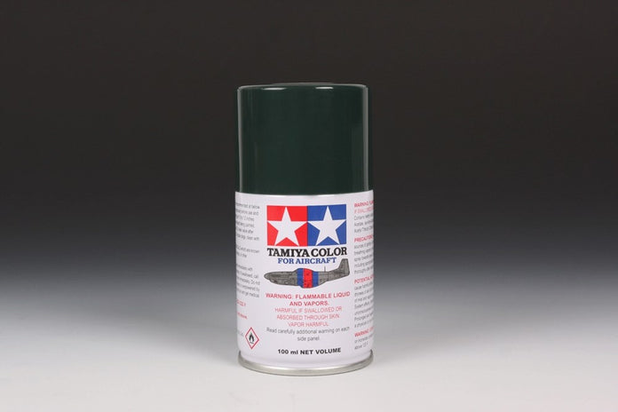 Tamiya Color Spray Paint for Aircraft AS-13 Green (USAF Vietnam) Tamiya