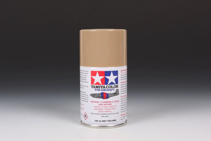 Tamiya Color Spray Paint for Aircraft AS-15 Tan (USAF Vietnam) Tamiya
