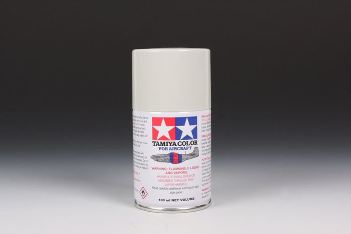 Tamiya Color Spray Paint for Aircraft AS-16 Light Gray (USAF Vietnam) Tamiya