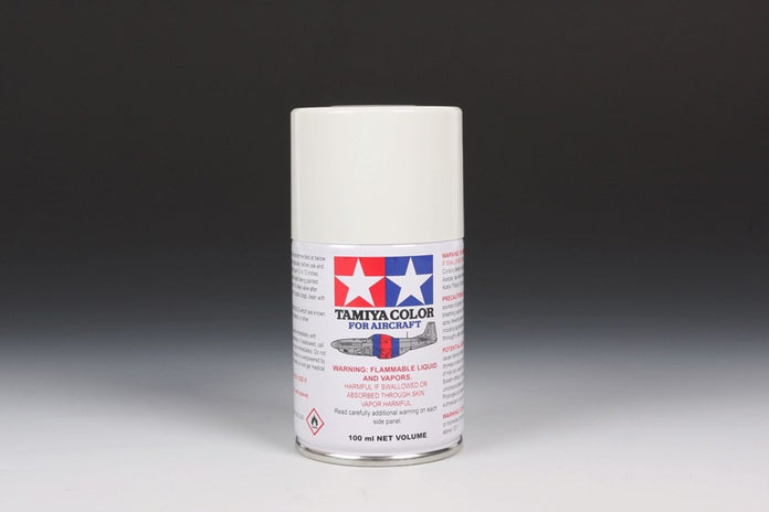 Tamiya Color Spray Paint for Aircraft AS-20 Insignia White (US Navy) Tamiya
