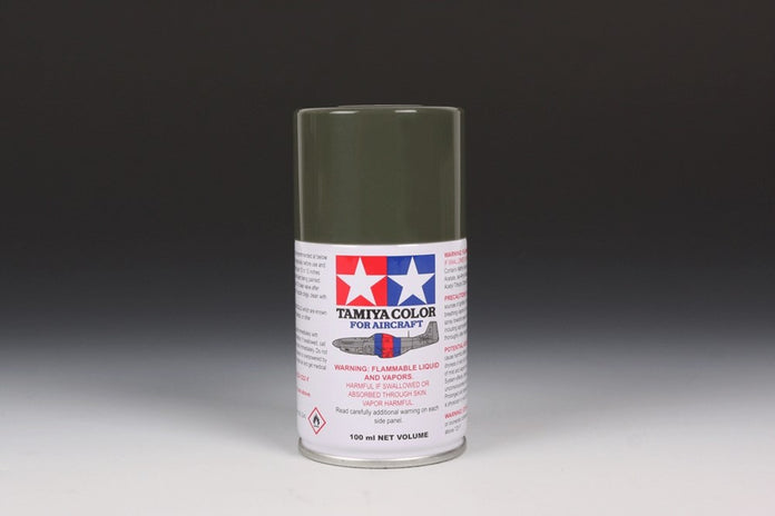 Tamiya Color Spray Paint for Aircraft AS-30 Dark Green 2 (RAF) Tamiya