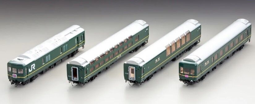 TOMIX 59109 JR 24 Series 25 Twilight Express Basic Set Model Train Passenger Car HO Gauge Tomix