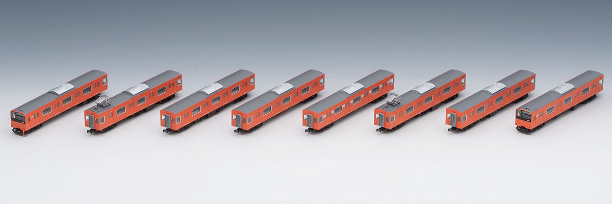 Tomix 98843 JR Series 201 Commuter Train (JR West 30N Renewal Car/Orange) 8 Cars Set (N scale)