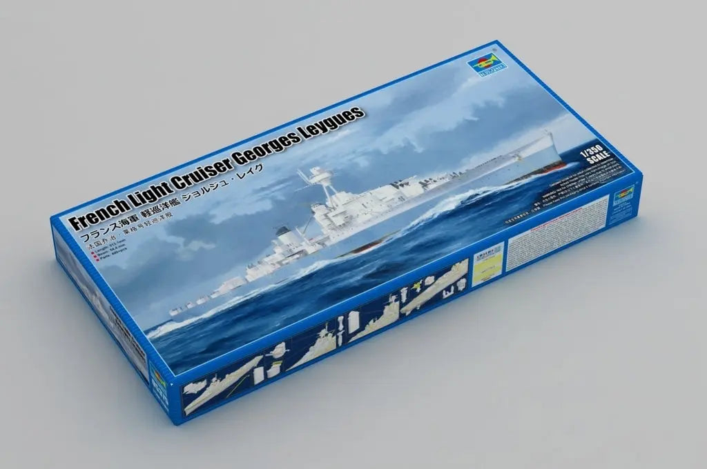 Trumpeter 1/350 French Light Cruiser Georges Leygues Plastic Model Kit Trumpeter